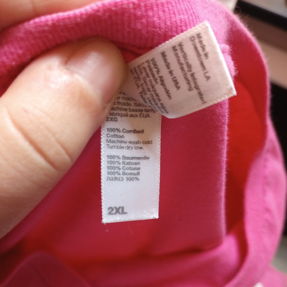 Magical Love Gentleman Hot Pink Fitted Tee 2XL - Picture 7 of 8